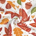 thumbnail image 6 of Kll Acorns And Autumn Leaves Print Women'S Sarong Coverups Short Bathing Suit Wrap Skirt Beach Wrap Swimsuit Cover Ups, 6 of 7