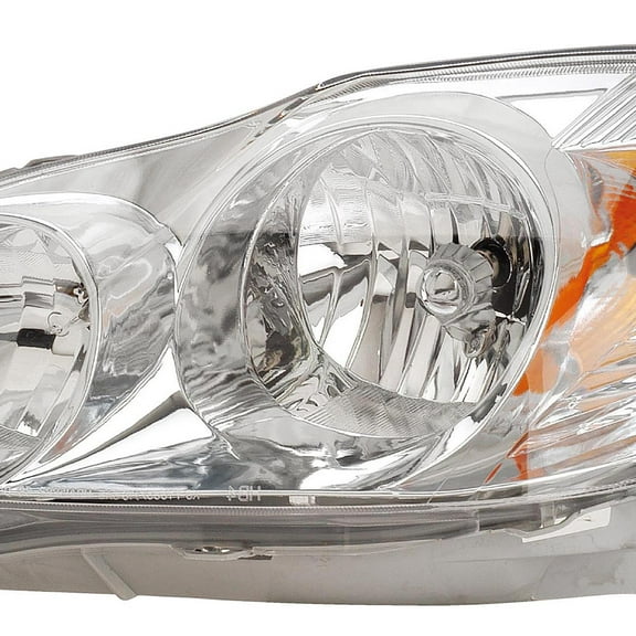 Dorman 1590852 Driver Side Headlight Assembly for Specific Toyota Models Fits select: 2003-2004 TOYOTA COROLLA CE/LE/S