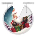 thumbnail image 4 of Faldas para árbol de Navidad de 30 pulgadas, tapete para árbol de Navidad para vacaciones de invierno, falda para árbol de Navidad para decoraciones navideñas rústicas, 4 of 8