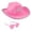 A002, variant on Sequin Cowboy Hat and Glasses 2 Piece Set- Glitter Cowgirl Hat for Women - Western Cowboy Hat Costume Accessories for Birthday Wedding Party Halloween