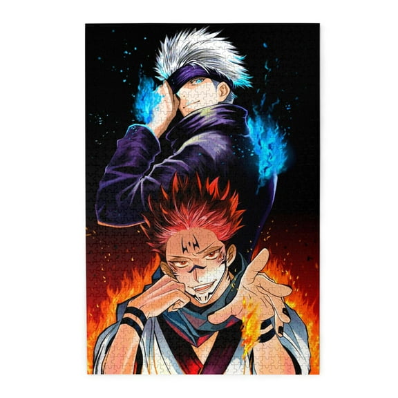 1000-Piece Perfect Puzzle, Jujutsu Kaisen Pattern Picture Puzzle,Personalized Jigsaw Puzzles,Family Fun Puzzle,Gift Puzzle