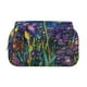 thumbnail image 2 of Disketp Cosmic Purple Irises Estuche de Lápices de Doble Capa con Tapa Abatible y Cremallera, Organizador Escolar para Adolescentes y Adultos, 2 of 7