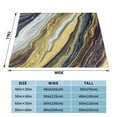 thumbnail image 5 of Marble Liquid Pattern Blanket, Fluffy Soft Cozy Blanket Flannel Plush Microfiber Couch Throw, Bedding, 50"x40", 5 of 7