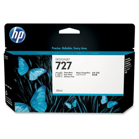 HP 727 - dye-based photo black - original - ink cartridge