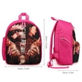 thumbnail image 2 of Jujutsu Kaisen Backpack Bookbag Casual Daypack Travel Backpacks for Work Hiking Camping, 2 of 6