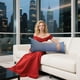 thumbnail image 4 of Pillow for Sleep Sofa Side Sleeping Leg Clamp Dormitory Bedside Cushion Soft Velvet Special Pillow, Long Pillow, Leg Support, Memory Foam, Comfortable Back Support, Foldable Design,, 4 of 8