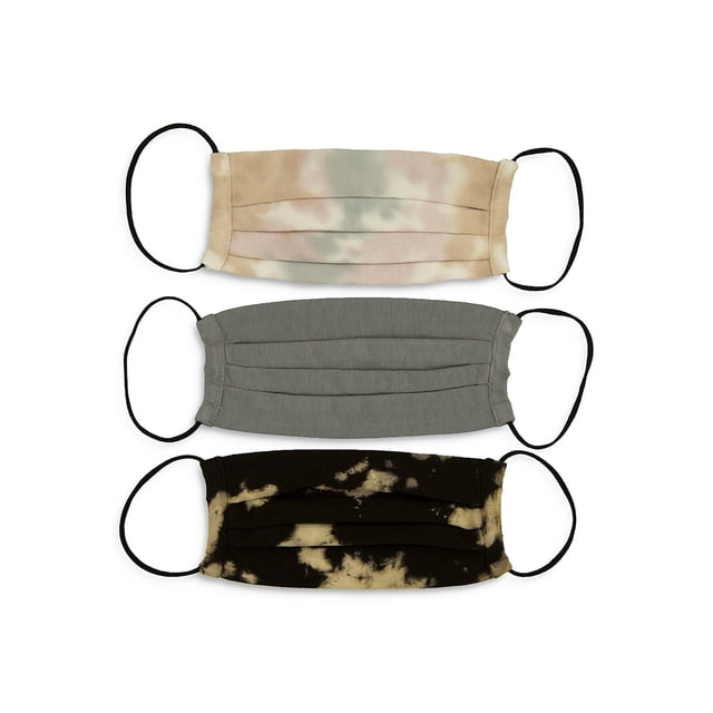 n:philanthropy Pack de 3 mascarillas unisex oscuro Talla única