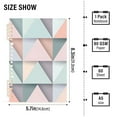 thumbnail image 2 of FORMRS 1-Subject Spiral Notebook 8" x 5" College Ruled 60 Refillable Sheet A5 Hard Cover, 2 Pack, Green Geometric, 2 of 7