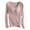 Light Pink, variant on Zylarhe Womens T Shirts Women's Thermal Long Sleeve T-Shirt Tight Thickened Winter Top Thin Velvet Body Shaping Comfortable Soft Warm Pajama Tee