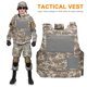 thumbnail image 2 of Camiseta interior de entrenamiento al aire libre Chaleco protector corporal impermeable (ACU Digital) Likrtyny Para estrenar, 2 of 9