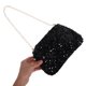 thumbnail image 5 of unbranded De Lentejuelas Negro Para Mujer Con Interior Organizado Y Correa De Ajustable, 5 of 7