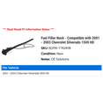 thumbnail image 2 of Fuel Filler Neck - Compatible with 2001 - 2003 Chevy Silverado 1500 HD 2002, 2 of 2