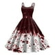 thumbnail image 3 of WILLBEST Fondos para Vestidos Mujer Moda Mujer Retro Divertido Estampado Tirantes Casual Vestido con Tirantes Mediana​​, 3 of 3