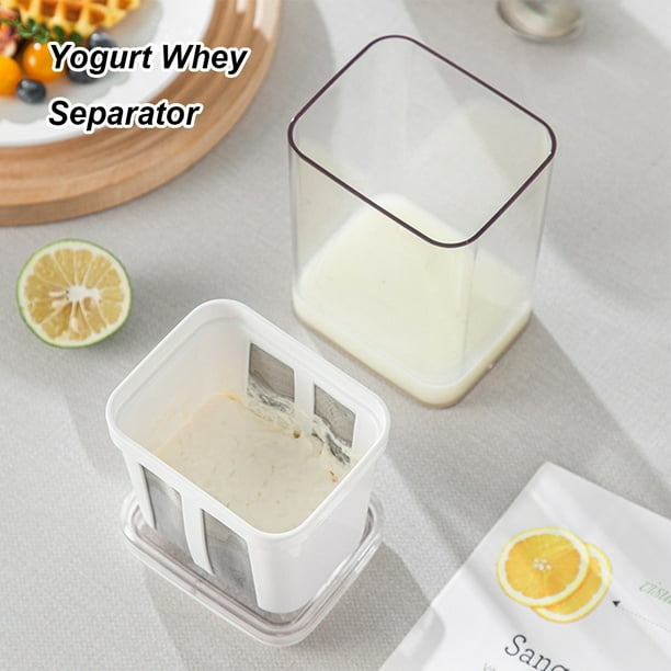 Mymisisa 1100ML Greek Yogurt Strainer Cheese Moisture Seperator with A