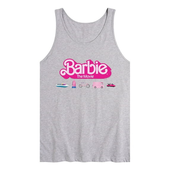 Barbie the Movie - Barbie Transportaion Vehicles - Men's Jersey Tank Top