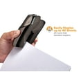 thumbnail image 2 of Bostitch Office Heavy Duty 40 Sheet Stapler, Small Stapler Size, Fits into The Palm of Your Hand, Black Chrome, 2 of 7