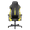 Black and Yellow, variant on DXRacer Blade Series Egnomic Gaming Chair, with EPU Leatherette Upholstery, head rest and lumbar support, Fireblade Edition