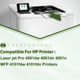 thumbnail image 3 of greencycle W1480A No Chip Toner Cartridge Replacement Compatible for 148A Black Toner Cartridge Work With Laser jet Pro 4001dw 4001dn 4001n MFP 4101fdw 4101fdn Printers (3pcs, NO CHIP with Tool), 3 of 7
