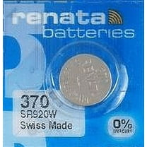 370 Renata Watch Batteries 5Pcs