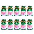 thumbnail image 1 of Christmas Printed Drawstring Bags Party Gift Packaging Presents Wrapping Toy Packages Empty Totes Decoration Accessories Type 2 10 Pieces, 1 of 9
