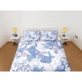 thumbnail image 2 of Pavo real blanco Juego de Funda Nórdica Colcha Floral, Ropa de cama con funda de almohada, ,, 2 of 4