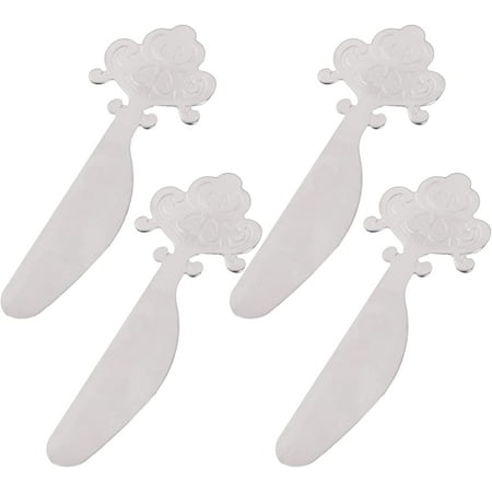 

Stainless Steel Cheese Knife and Butter Spreader – Set of 4