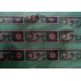 thumbnail image 4 of oneOone Cotton Silk Fabric Leaves & Floral Block Printed Craft Fabric BTY 42 Inch Wide, 4 of 4