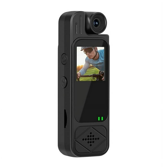 Mini Cámara HD 1080P, Grabadora de Vídeo Digital Portátil, Cámara Corporal con Visión por Infrarrojos, Videocámara Deportiva Compacta DV