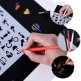 thumbnail image 3 of Miangastore scratching painting tool Drawing Scraping Pens Plastic 18pcs Party Game, 3 of 7