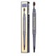 thumbnail image 2 of Fiudx Lápiz de Cejas, Herramienta de Belleza Resistente Al Sudor, Aspecto Natural No Se Corre, Pincel de Precisión de Doble Punta, Maquillaje de Larga Duración, Uso Profesional o Personal, Punta Suav, 2 of 3