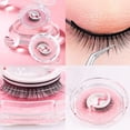 thumbnail image 1 of US 2-4 Pc Reusable 100% Real Mink 3D False Eyelashes Self Adhesive Nature Long, 1 of 12