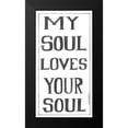 thumbnail image 2 of Shamp, Cindy 11x18 Black Modern Framed Museum Art Print Titled - My Soul, 2 of 5