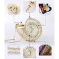 thumbnail image 3 of YOUI-GIFTS Conch Crossbody Shoulder Bag Chain Strap Handbags Acrylic Women Fashion Evening Clutch Purse, 3 of 8