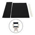 thumbnail image 2 of Stool Protection for Outdoor Director Chairs, Machine Washable, with Seat Chair Covers for Make Up Chair Black, 2 of 8