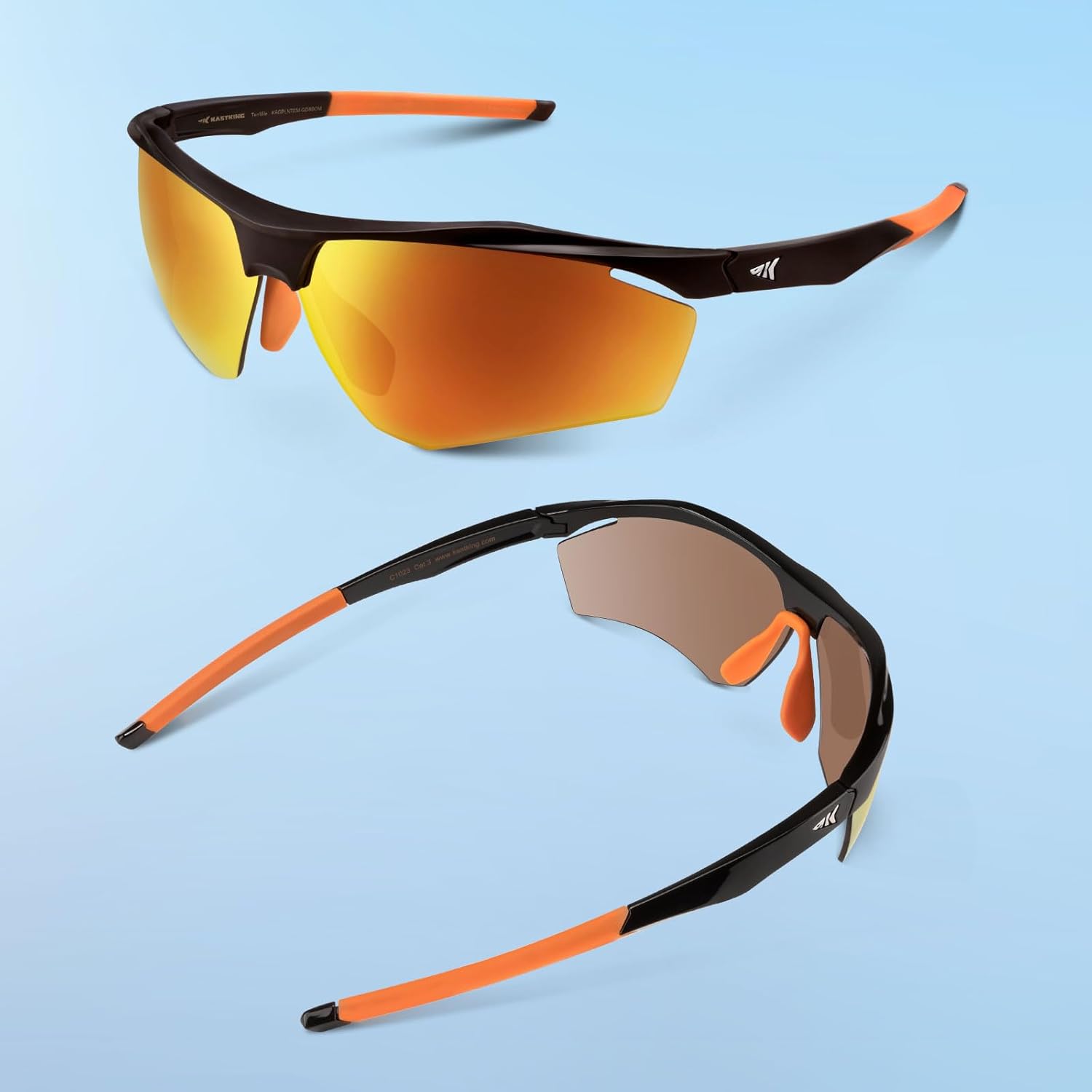 KastKing Tenmile Polarized Sunglasses for Men & Women, UV Protection,Sport Sunglasses Cycling Fishing Outdoor