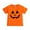 A01-Orange, variant on YAYUBA Halloween Shirt for Toddler Boy Girl Pumpkin Ghost Face Crewneck Short Sleeve Tshirt for Kid Halloween Clothes Top for 7-8 Years