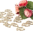 thumbnail image 2 of Letras de madera en inglés, suministros para bodas, accesorios para la escena del día de San Valentín, productos decorativos de madera, 2 of 6