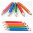 thumbnail image 3 of Pencil Giant Large Drawing Pencils Writingpainting Wooden Wood Bigstandard Kids Jumbo Fat Blue Red Pencils Orange Green, 3 of 7
