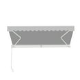 thumbnail image 5 of ALEKO Retractable Home Patio 12 x 10 feet Awning Silver Gray Canopy Sunshade, 5 of 7