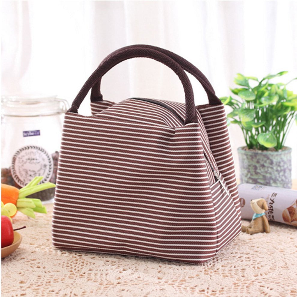 New Portable Storage Box Insulated Thermal Lunch Bag Tote Outdoor Picnic Case S 