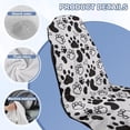 thumbnail image 6 of XYZCANDO Dog Paws Car Seat Cover Towel Waterproof Sweat Towels Seats Cover Non Slip Backing Sweatproof Cushion Protector Easy to Store Universal Fit for Cars SUV Sedans, 6 of 7