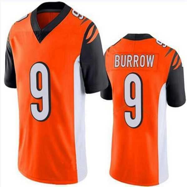 NFL_ Jersey 9 Joe Burrow 1 JaMarr Chase 85 Tee Higgins Jersey 28 Mixon 94  Sam Hubbard 91 Trey Hendrickson 30 Jessie Bates III 83 Tyler Boyd''nfl'' Jersey 