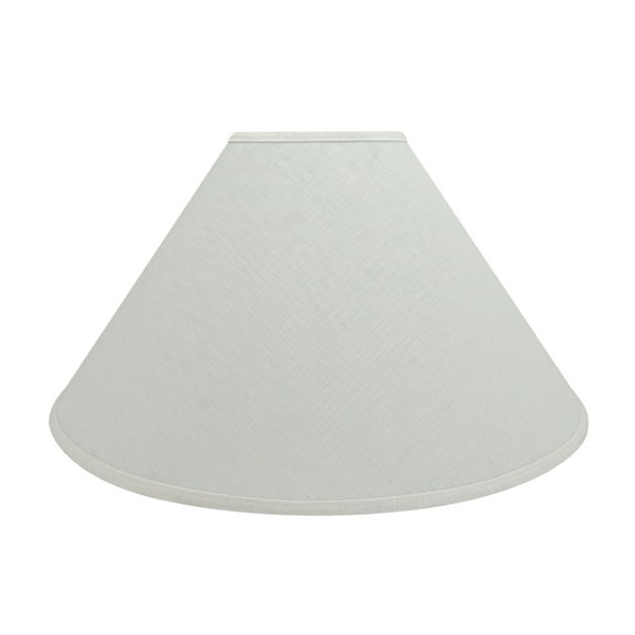 aspen creative 32591 transitional hardback empire shaped spider construction lamp shade in off white, 23" wide (7" x 23" x 14")