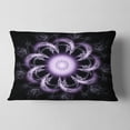 thumbnail image 2 of Designart 12" x 20" Purple Polyester Throw Pillow, 2 of 5
