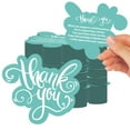 thumbnail image 1 of 50 tarjetas de agradecimiento verdes para pequeñas empresas, las mini tarjetas de agradecimiento son adecuadas para tiendas, venta minorista en línea y tarjetas de cumpleaños, 1 of 5