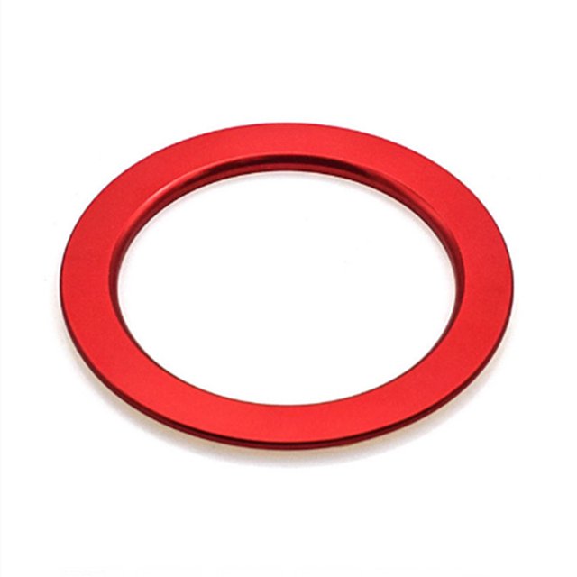 Adecuado para Toyota Prius 60 Series híbrido de aceite y electricidad, arranque con un solo clic, anillo decorativo hueco, cubierta de arranque, pegatinas decorativas