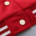 thumbnail image 6 of DHFJKG Stylish Baseball Letter Embroidery Jacket For Kids Boys Girls Lightweight Autumn Outerwear Coats For Children Youth Casual Jacket Long Sleeve Cozy Outerwear, 6 of 8