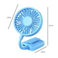 thumbnail image 3 of XGFHYJEH Hand Held Fan, Mini Fan Handheld, Hand Held Fan Rechargeable, Portable Folding Hand Held Cooling Fan, 3 of 6