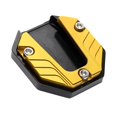 thumbnail image 2 of JISADER 2xMotorcycle Kickstand Supporting Pad Universal Spare Parts Premium Golden, 2 of 9