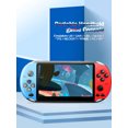 thumbnail image 2 of Consola de juegos portátil retro X12 Plus con pantalla HD de 7 pulgadas, más de 3000 juegos gratuitos, arcade retro con joystick dual, rojo y azul, 2 of 8